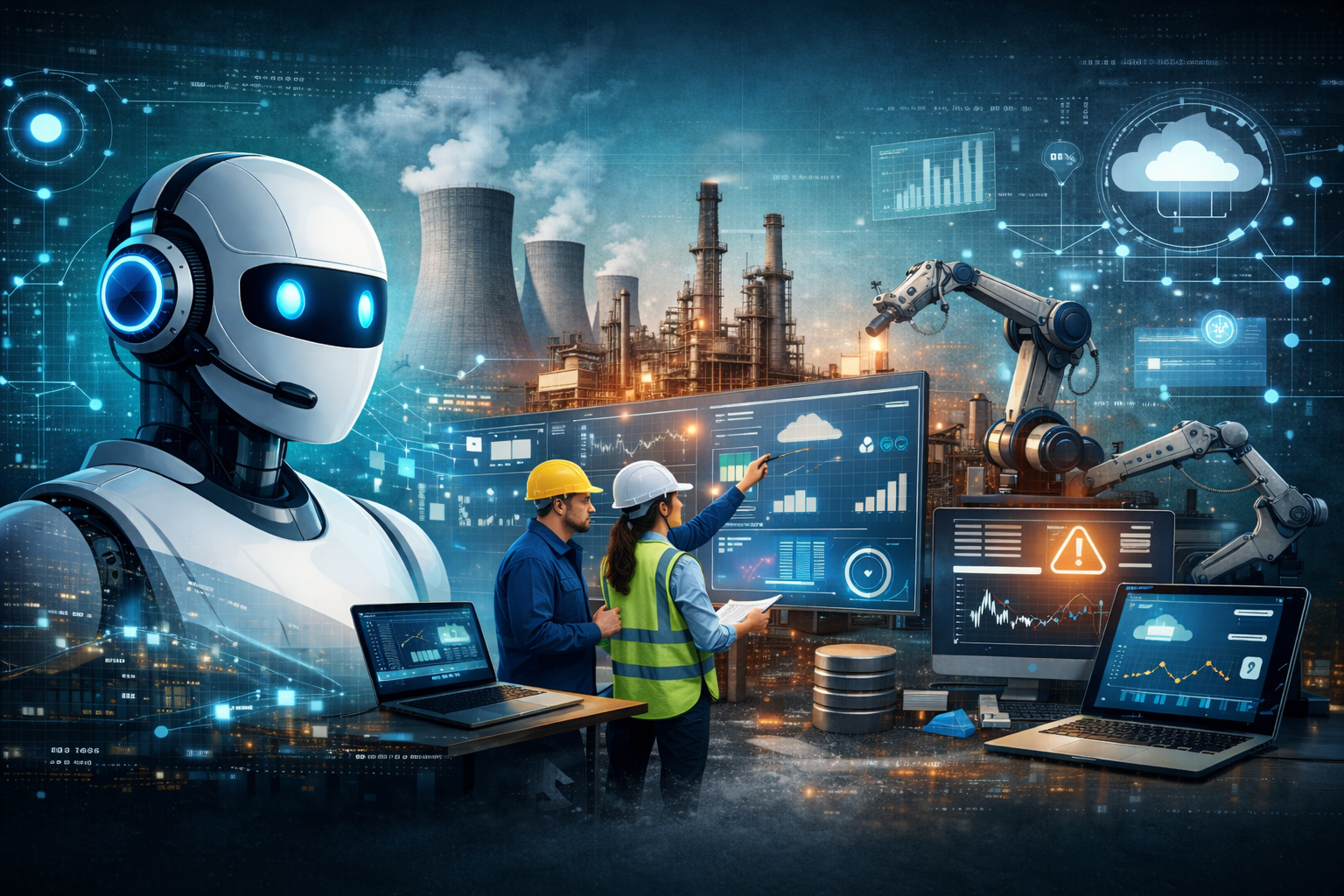 The New Era of Industrial Operations with AI Chatbots